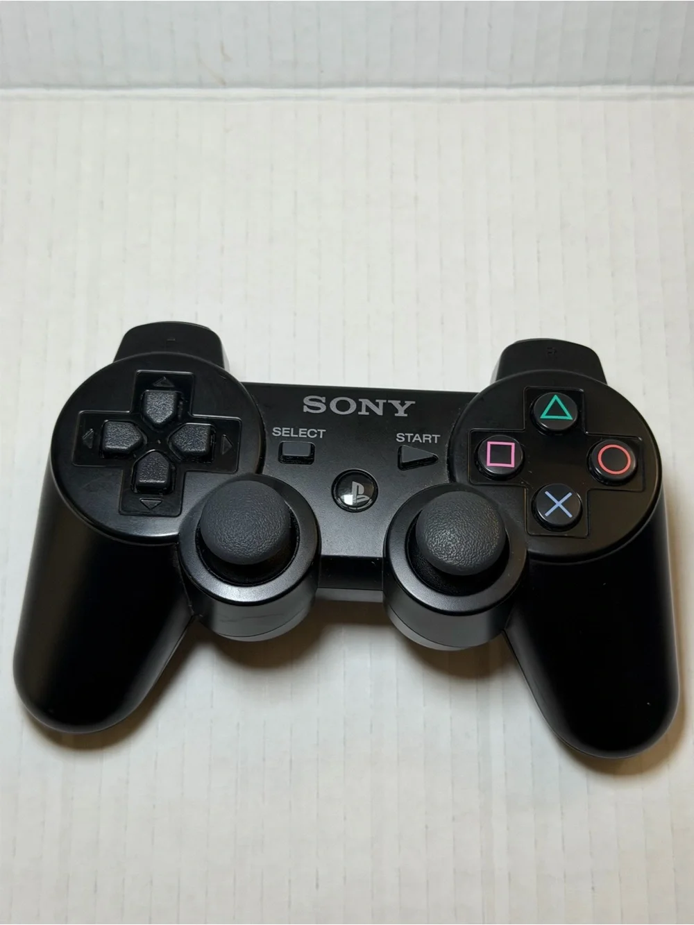 OEM PS3 Sony DualShock 3 PlayStation 3 Controller - Black - Tested, Working